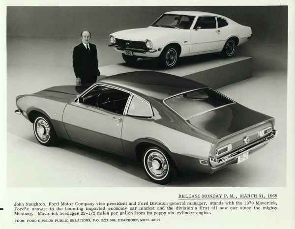 1970 Ford Maverick by Ford Technical Press Information